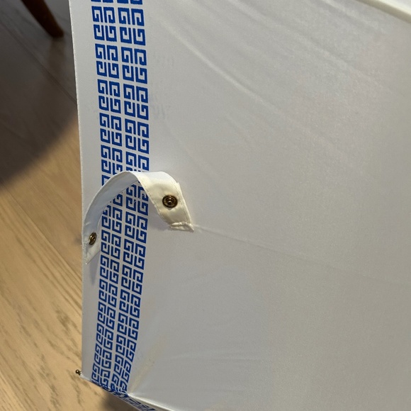 Vintage Givenchy Umbrella Retro 1970s Crook Handle Designer ~ Luxury! - Picture 4 of 8